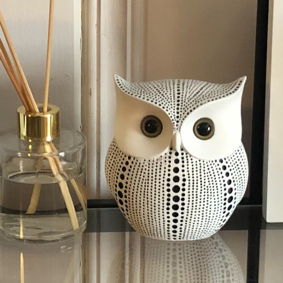 Small white decorative owl - Picture 1 of 1